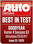 Pneu Goodyear Vector 4 Seasons Gen3 : Pneus Online