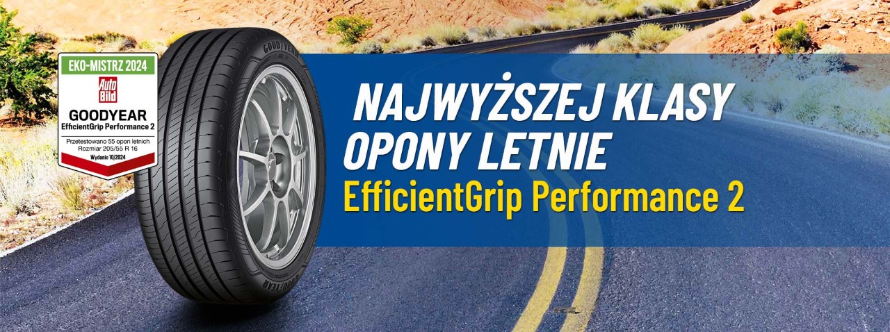 EfficientGrip Performance 2 Header Image with Mileage Claim and Auto Express Winner 2021 Badge
