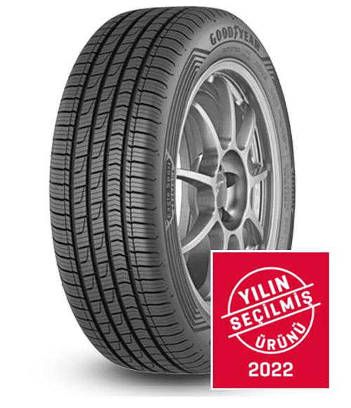 EfficientGrip Performance 2 Tyre Shot with 2020 Auto Express Summer Tyre Test Win badge